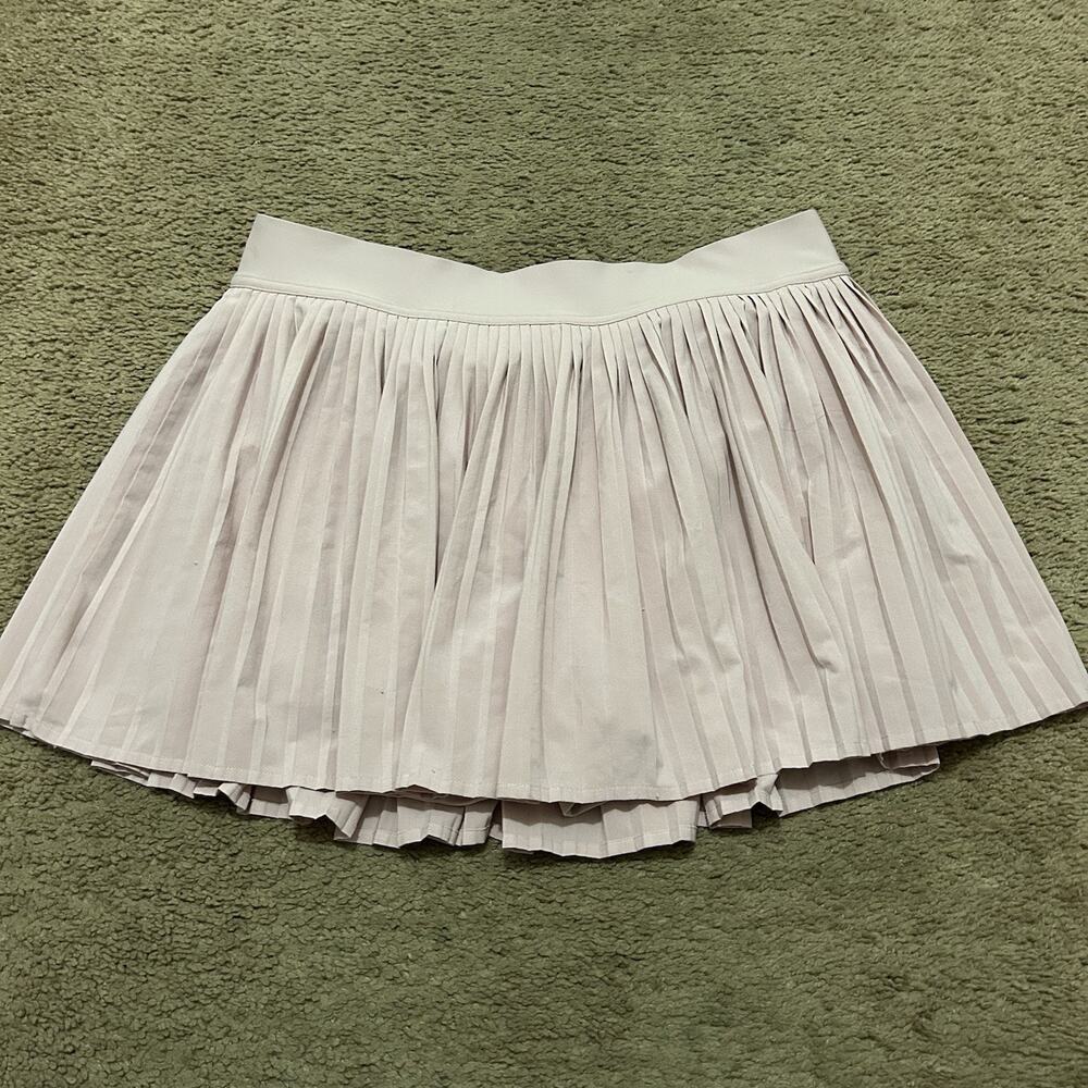 Lululemon Varsity High-Rise Pleated Tennis Skirt Size 8 Pink